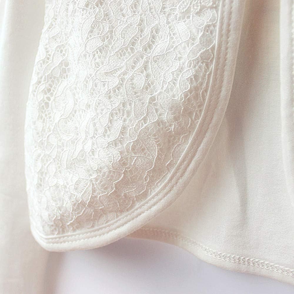 Little Girls' Long Short Sleeve Lace Bolero Cardigan Shrug Dress Cover up 2-11 Years (3#, 6-7T) - Image 2