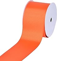 Vista 69 de Rollo de cinta de grogrén sólido YAMA de 5/8 pulgadas - 25 yardas para cintas de envolver regalos, blanco