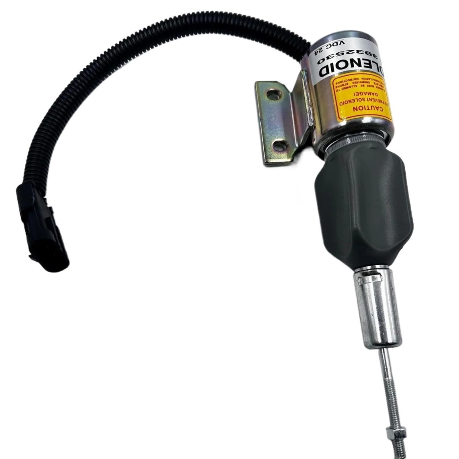 3932530 3932529 3935430 3935432 Diesel Engine Shut Off Solenoid for 4BT 6BT5.9 Excavator(3932529 12V)