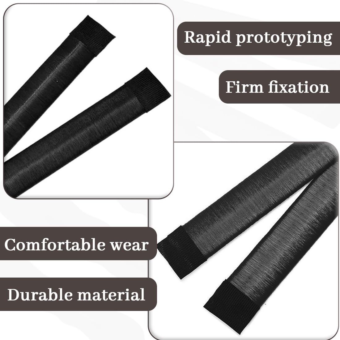 5 Pezzi Chignon Facile Per Capelli Chignon Bun Maker, Fashion Hair Styling Clip Hairstyle DIY Tool per Ragazza Donne