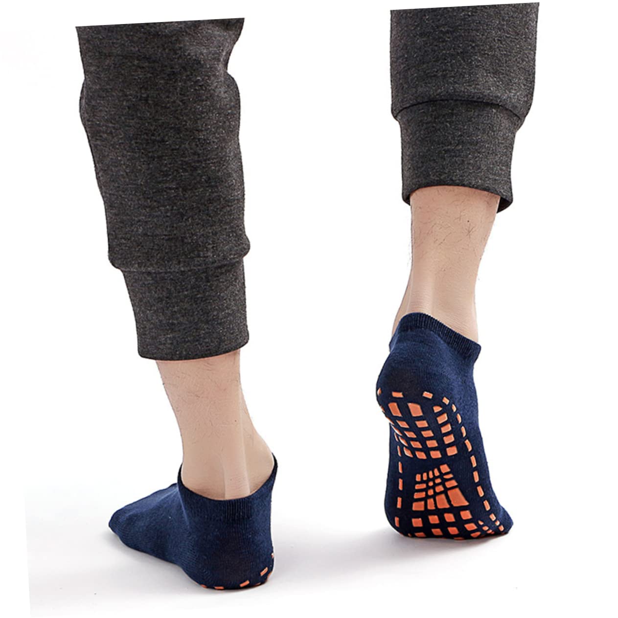 GALPADA 20pairs Non- Cotton Sports Socks for Adults Unisex Yoga Floor Socks Comfortable Breathable Design for Trampoline Indoor Activities Random Colors