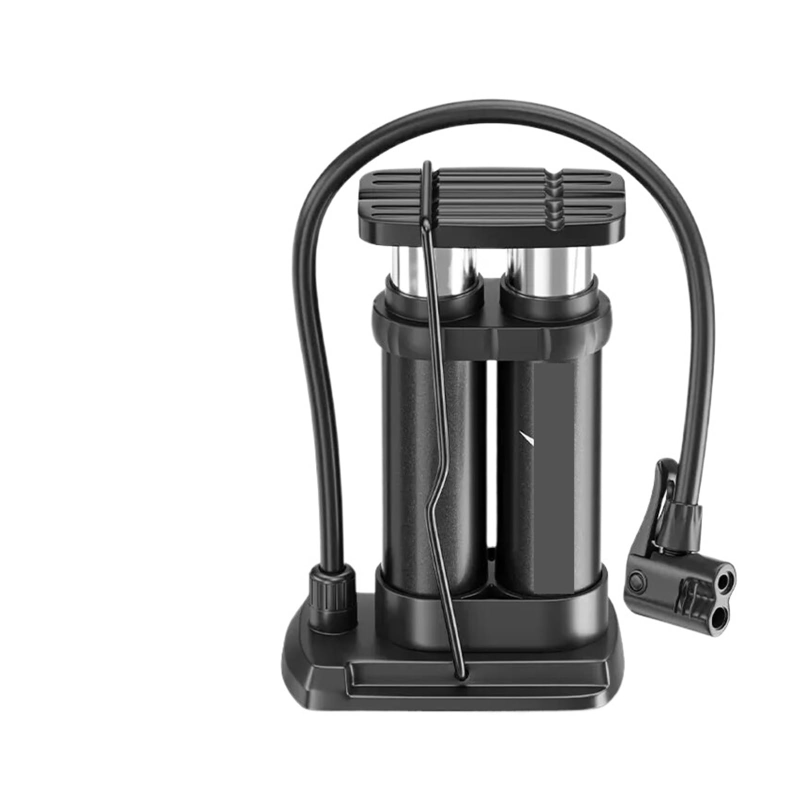 pompka rowerowa wysokociśnieniowy nożny super pompa powietrza z podwójnym cylindrem rower szosowy rower akcesoria do pompowania samochodu