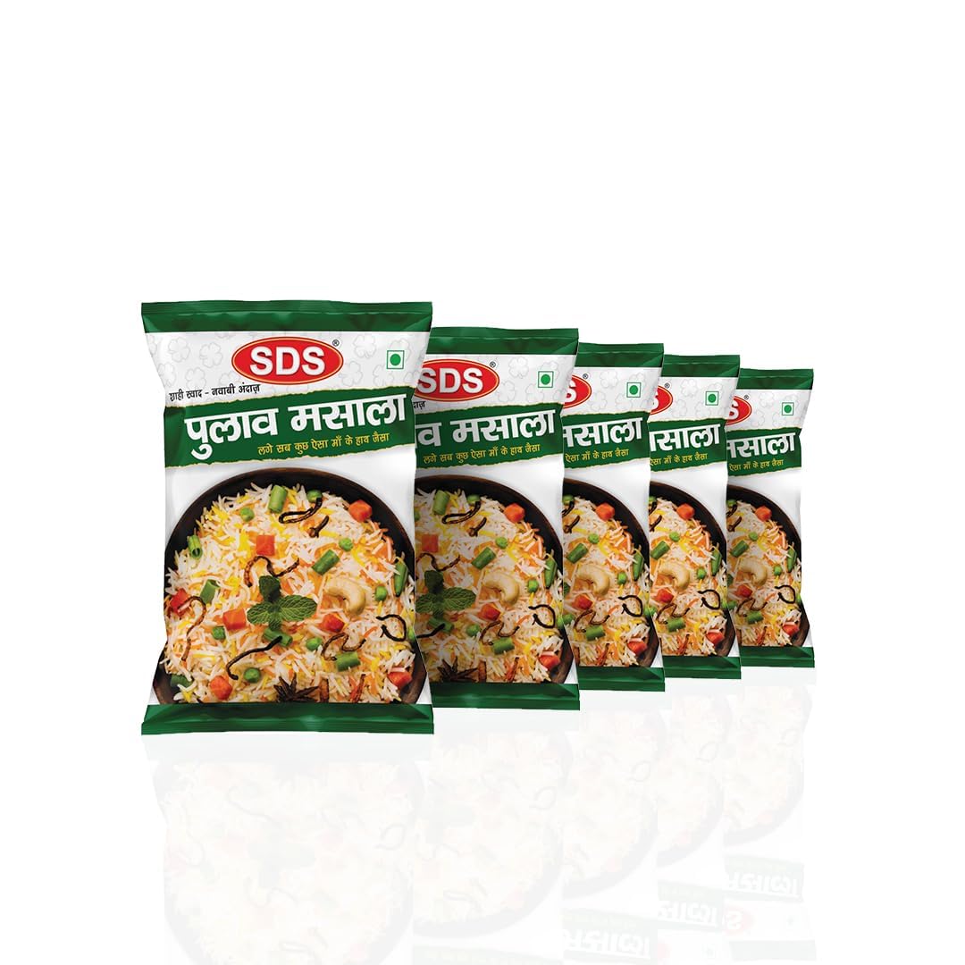 SDS Pulav/Pulao Biryani Masala 50g (Pack of 5) (B08XY673VT) Amazon Price History, Amazon Price Tracker