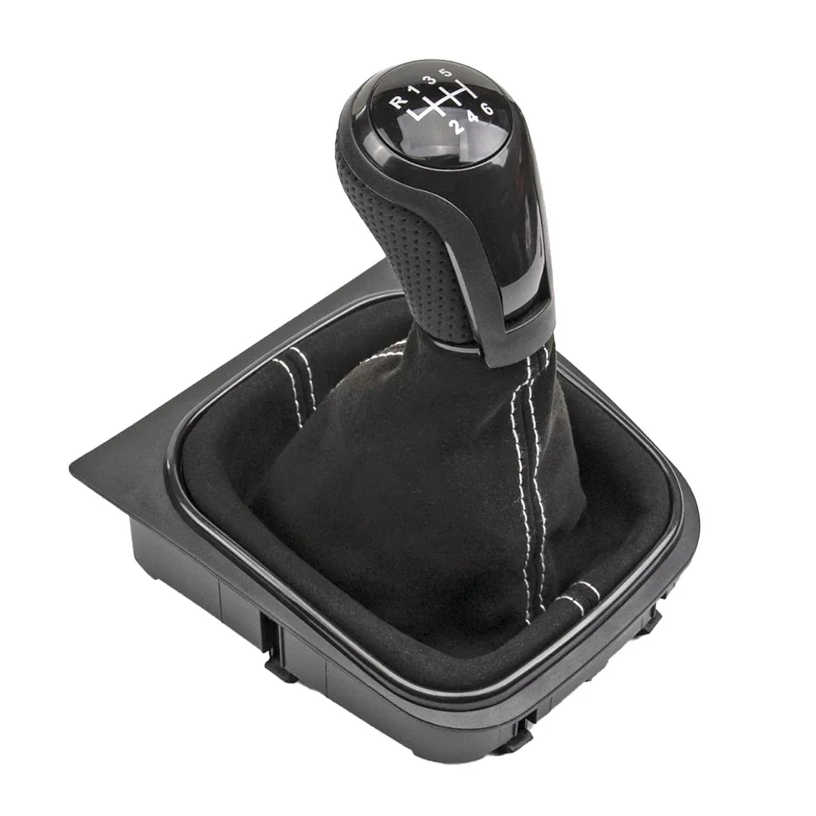 Jsyalmslw 6 Speed For Golf 5 Mk5 For Golf 6 Mk6 For Jetta Mk3 Sporty Gear Shifter Knob