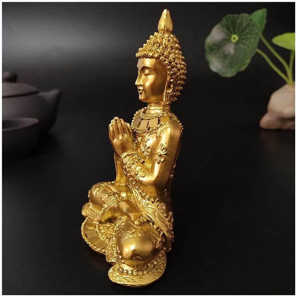 Statua Buddy/Budda Statuetka,Tajskie hinduskie posągi buddy do medytacji, dekoracje do przydomowego ogrodu Posągi Feng Shui, ozdoby do rękodzieła domowego