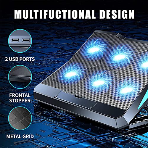 Anveltix-Laptop-Cooling-Pad-2022-Upgrade-Laptop-Cooler-Pad-with-6-Cooling-Fans-6-Adjustable-Height-Stands-USB-Powered-Chill-Mat-for-11-156-Inch-Laptops-Blue-LED-Lights
