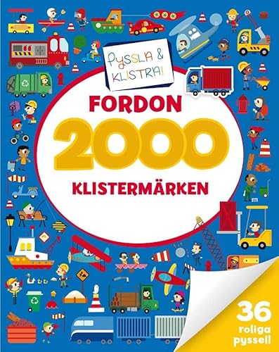 2000 klistermärken. Fordon
