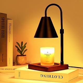 Candle Warmer Lamp with Timer, Dimmable Electric Candle Lamp Warmer for Jar Candles, Birthday Gifts for Women Mom, Candle Heater House Warming Gifts, Women Gifts for Christmas, Home Decor for Bedroom