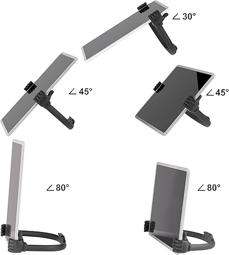 Miniatura 4 de Honsky Soporte ajustable para tableta, soporte de teléfono portátil para escritorio y cama, soporte de dibujo multiángulo compatible con todas las