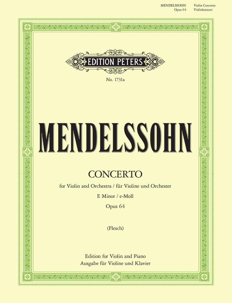 Violin Concerto in E minor Op. 64 (Sheet music)