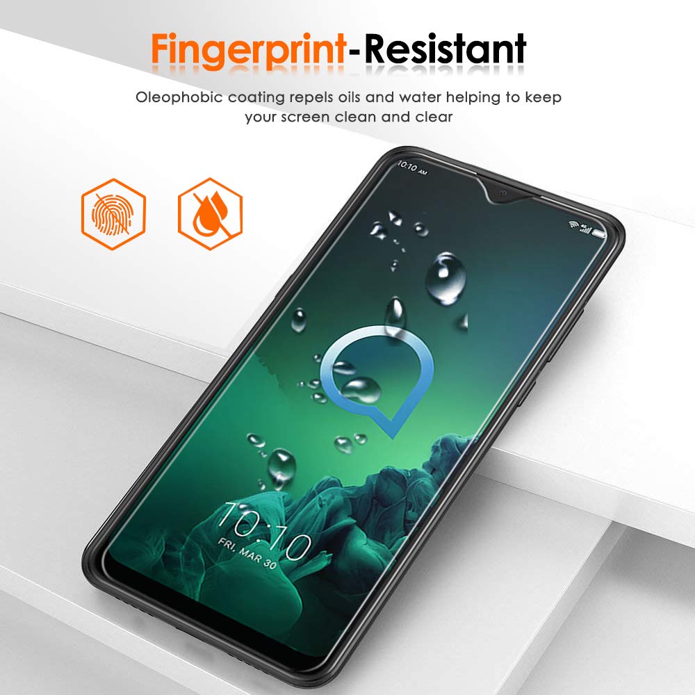 2 Pezzi] PROTEGGI SCHERMO PELLICOLA IN VETRO TEMPERATO PER ALCATEL 3X