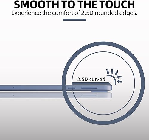 Miniatura 3 de 3 Pack Onn - Protector de pantalla para tablet de 10.1 pulgadas 2024, protector de pantalla de vidrio templado de 10.1" para tablet Onn de 10.1