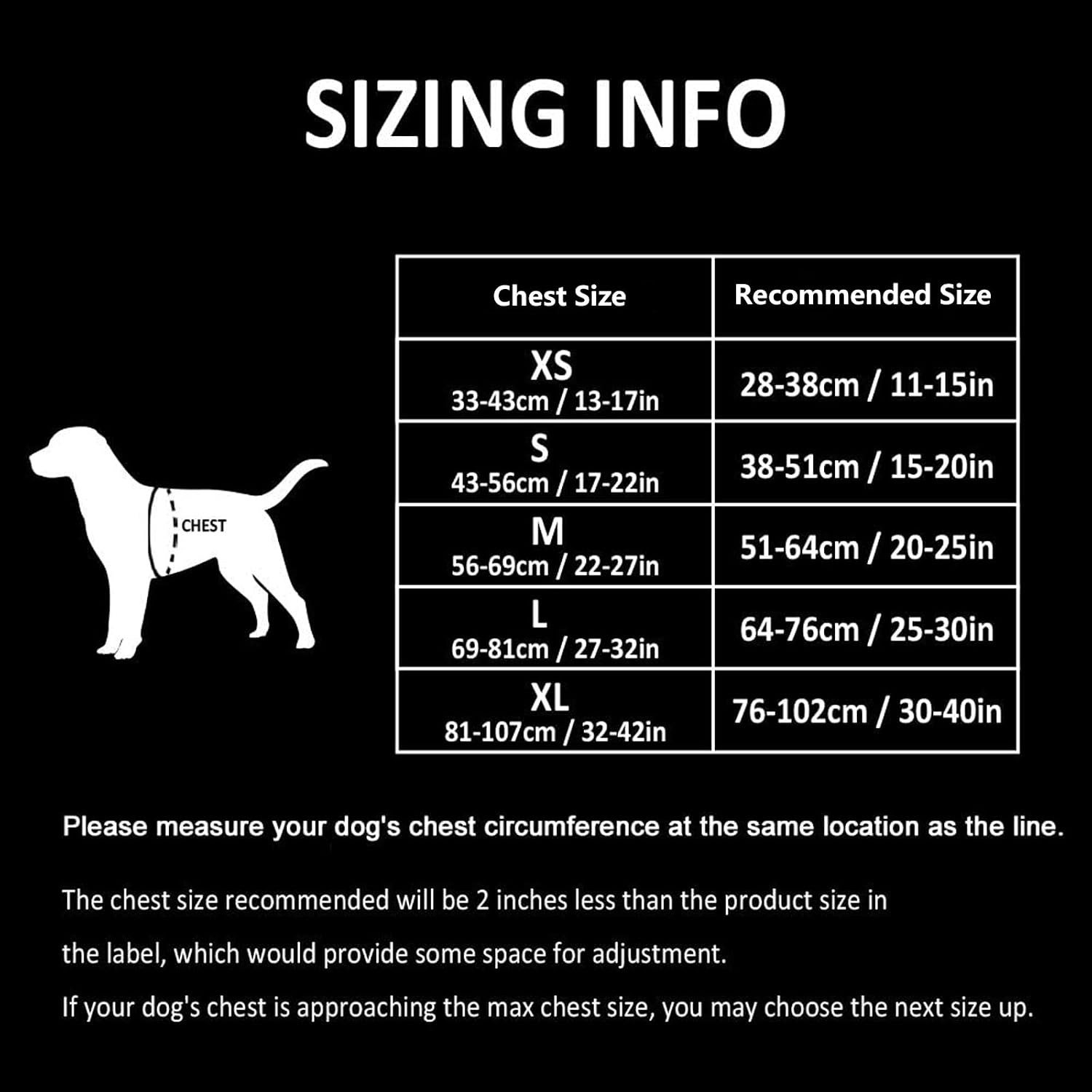 WINHYEPET True Love No Pull Dog Harness Extra Reflective Pet Harness for Small Medium Large Dogs Adjustbale for Running Walking Padded Soft Mesh Vest Easy Control TLH56512(Black,M) - Image 5