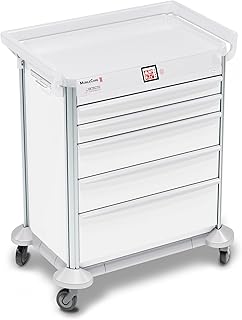 Detecto, 2023089, Mobile Care Medical Cart, Electronic, Standard Lock
