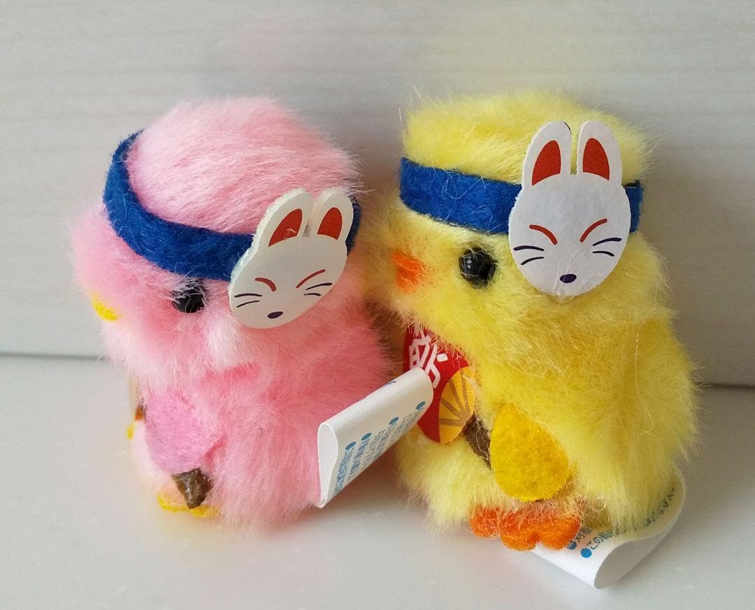 Amazon.co.jp: ぴよりーな お祭りひよこ ピンク 白 : ファッション