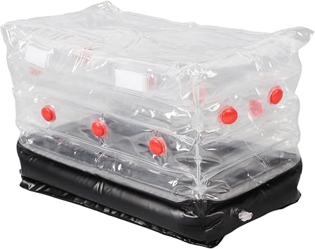 Home Inflatable Mushroom Grow Kit - Mushroom Monotub Kit with Transparent PVC, Easy Storage, Practical Drain Port, Durable Design - Perfect for Growing Mushrooms at Home