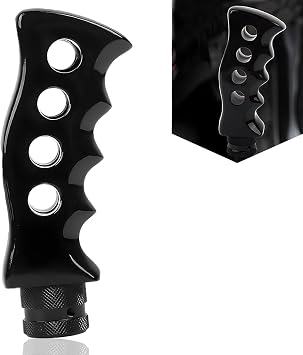 1 PC Car Shift Head, Knife-Handle Metal Shift Knob, Car Modification Accessories, Universal for Most Cars Black