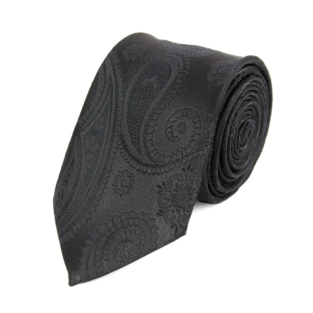 kavove The Royal Paisley Black Necktie-picture-28