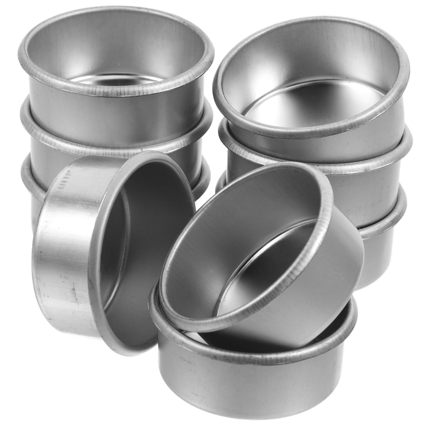 MUCKLILY 20pcs Flanged Candle Cups Elegant Candle Holders for Decor Christmas Centerpieces and Weddings Delicate Cup