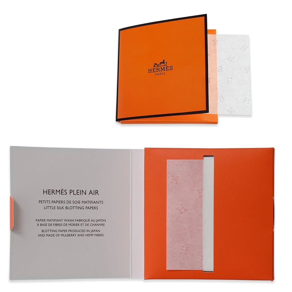 Amazon.co.jp: エルメス HERMES あぶらとり紙 パピエ ドゥ ソワ