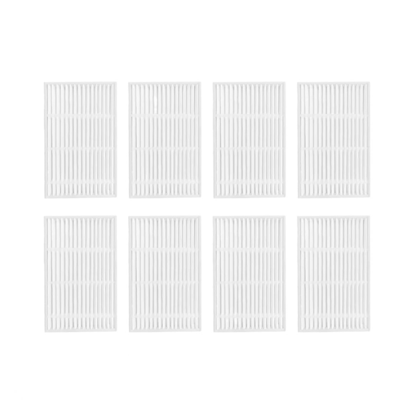 Eezii 8Pcs Parts Main Side Brush Filter Mop，Compatible For Ilife, V20