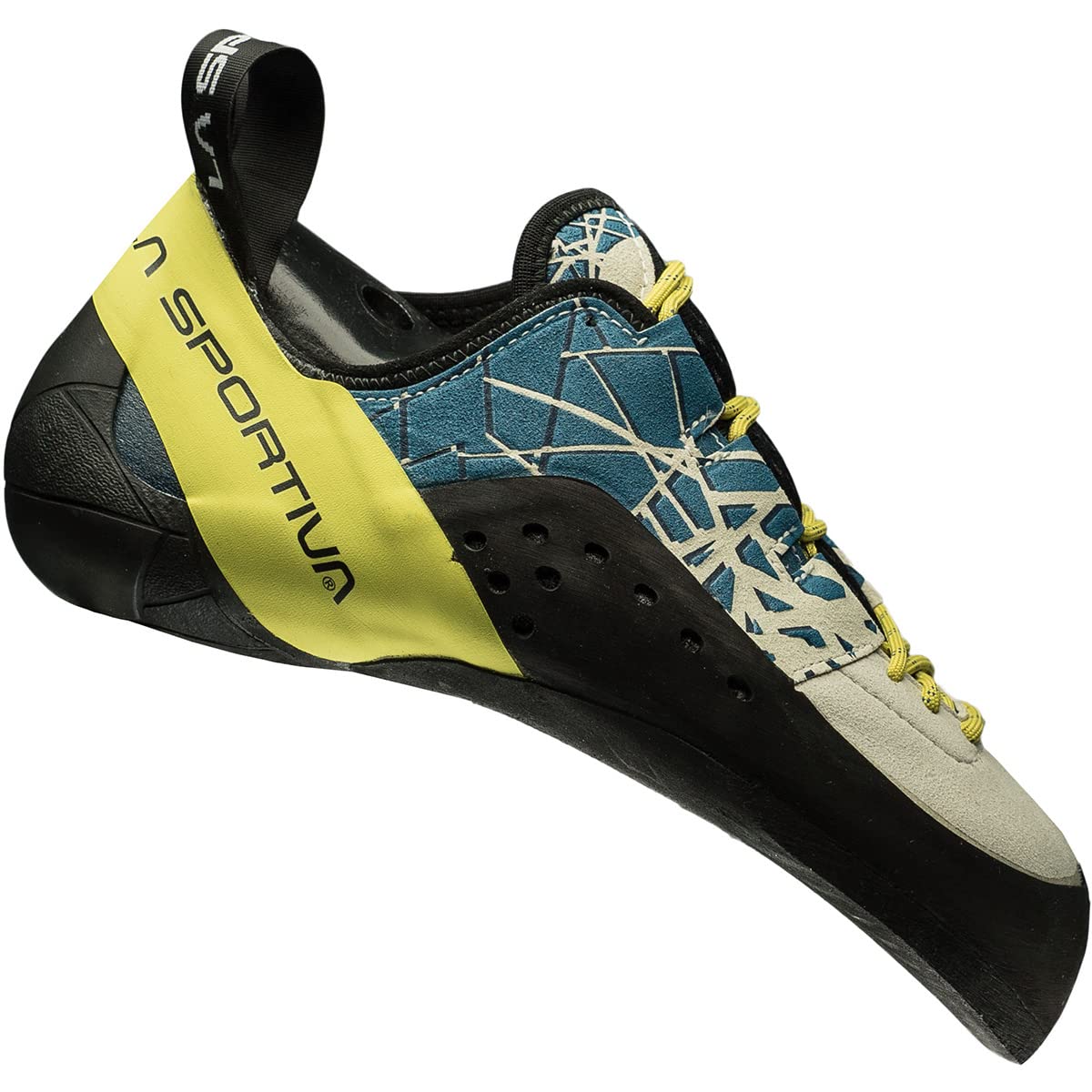 La Sportiva Kataki Ocean/Sulphur, Zapatos de Escalada Unisex Adulto
