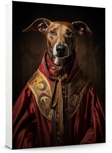 Miniatura 660 de Thuan Chow Chow Retrato de mascota con disfraz real de perro en un disfraz retrato de perro con vestimenta Retrato medieval de mascota retrato