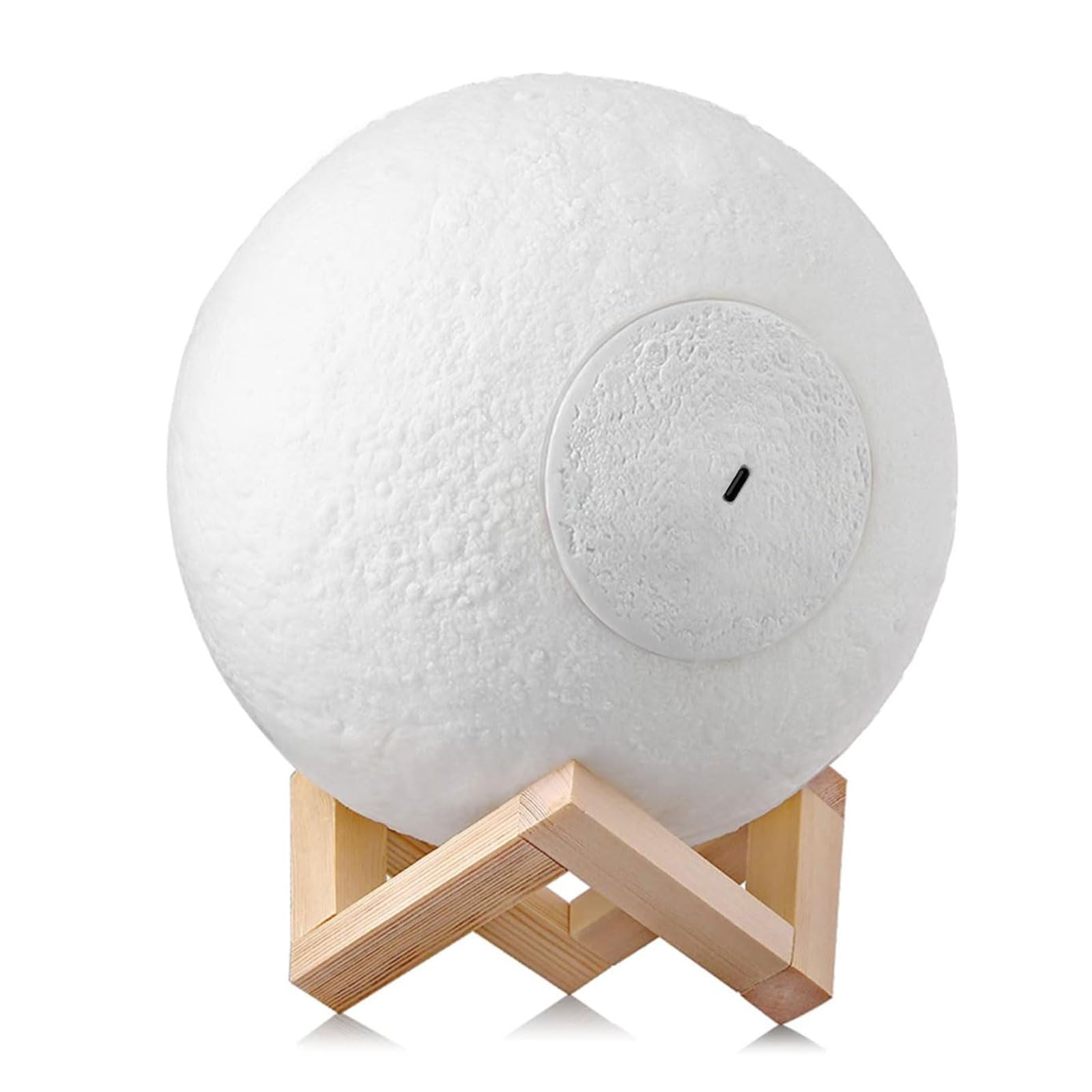 Uten Lampe Lune 3D, Veilleuse LED Lampe Décorative 16 Couleurs avec Télécommande et Interrupteur Tactile Rechargeable Lampe de Nuit pour Chambre Salon Café Cadeau Anniversaire Noël