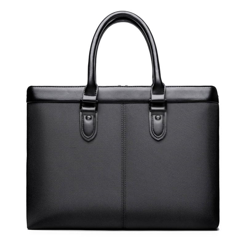 Men's briefcase, business handbag, document bag, large capacity conference bag, waterproof Oxford cloth4