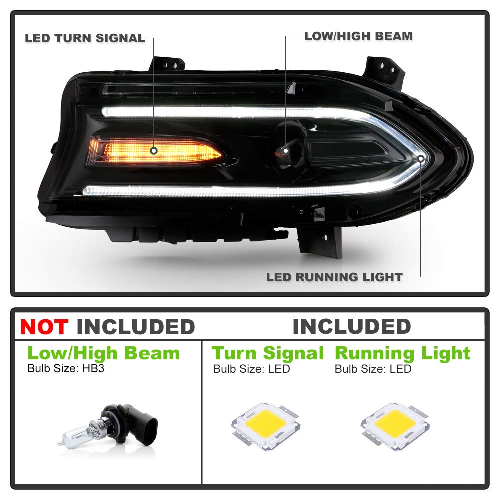 ACANII - Para [modelo Halógeno] 2015-2022 Dodge