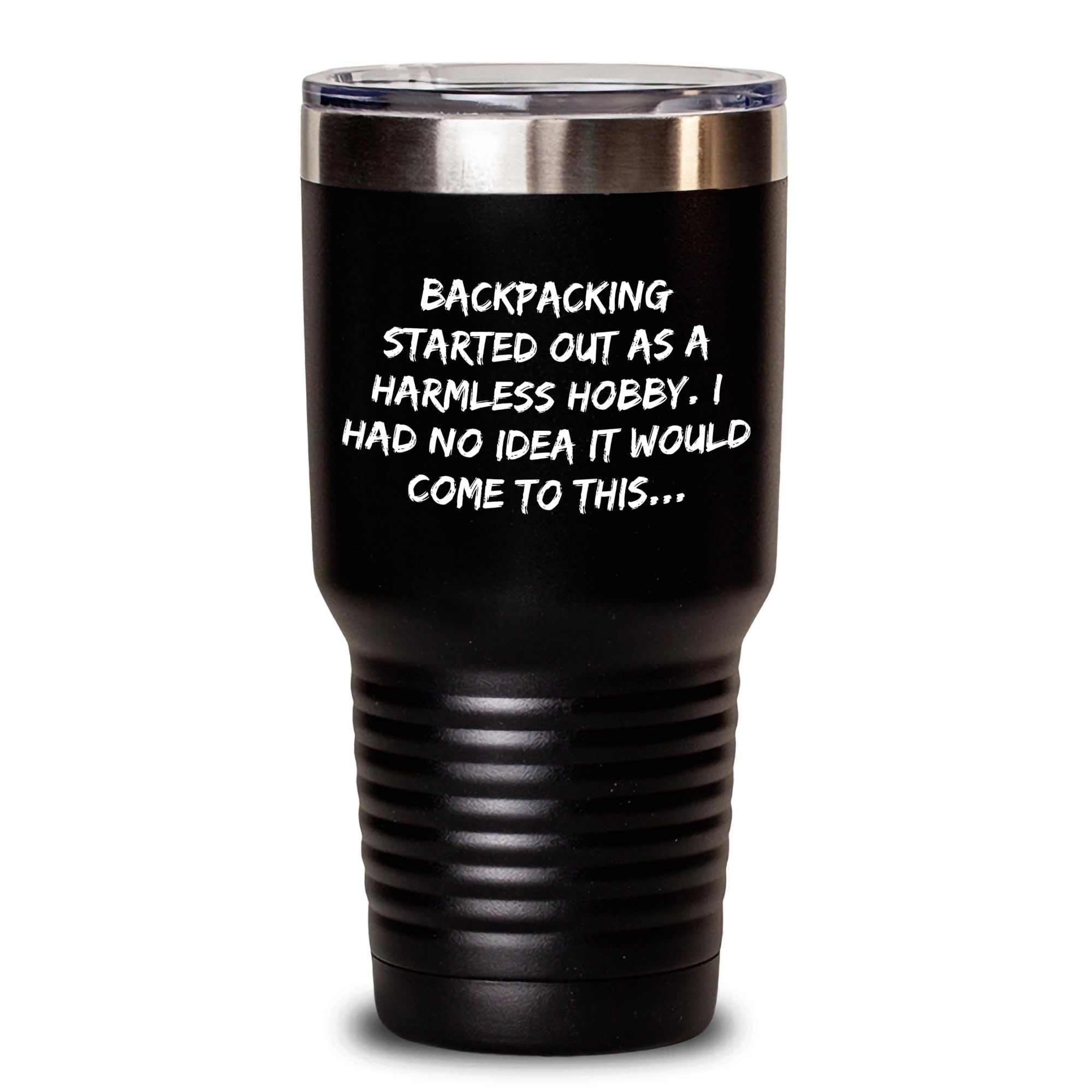 Backpacking Adventures Bring Memories, This Tumbler Keeps Them Hot Gift for Men from Friends on Christmas