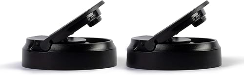 Magic Bullet Tapa abatible (juego de 2), 20 libras, color negro