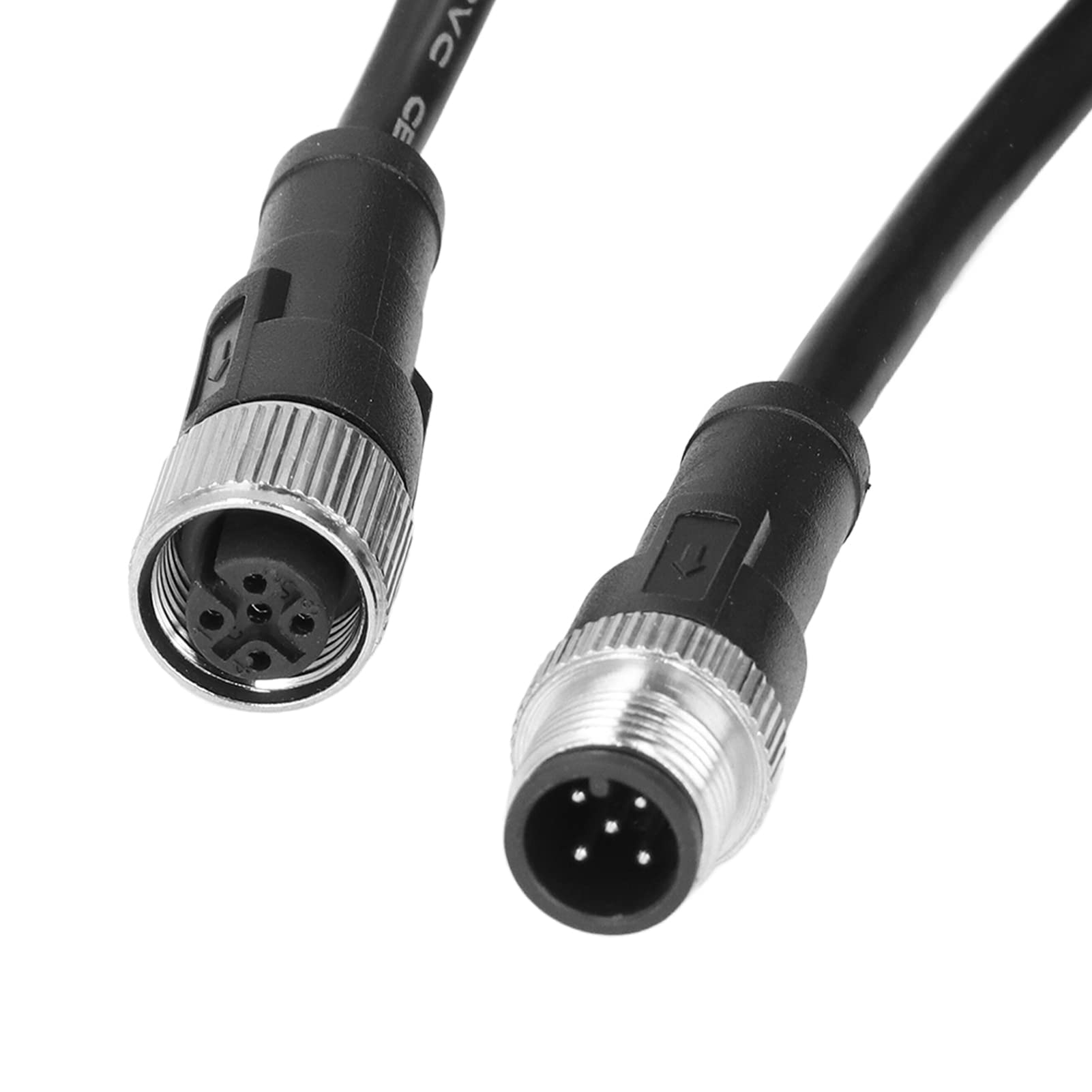 NMEA 2000 Backbone-Drop-Kabel für Boote, EVGATSAUTO Schwarzes ABS-Kabel Ersatz (4 Meter)