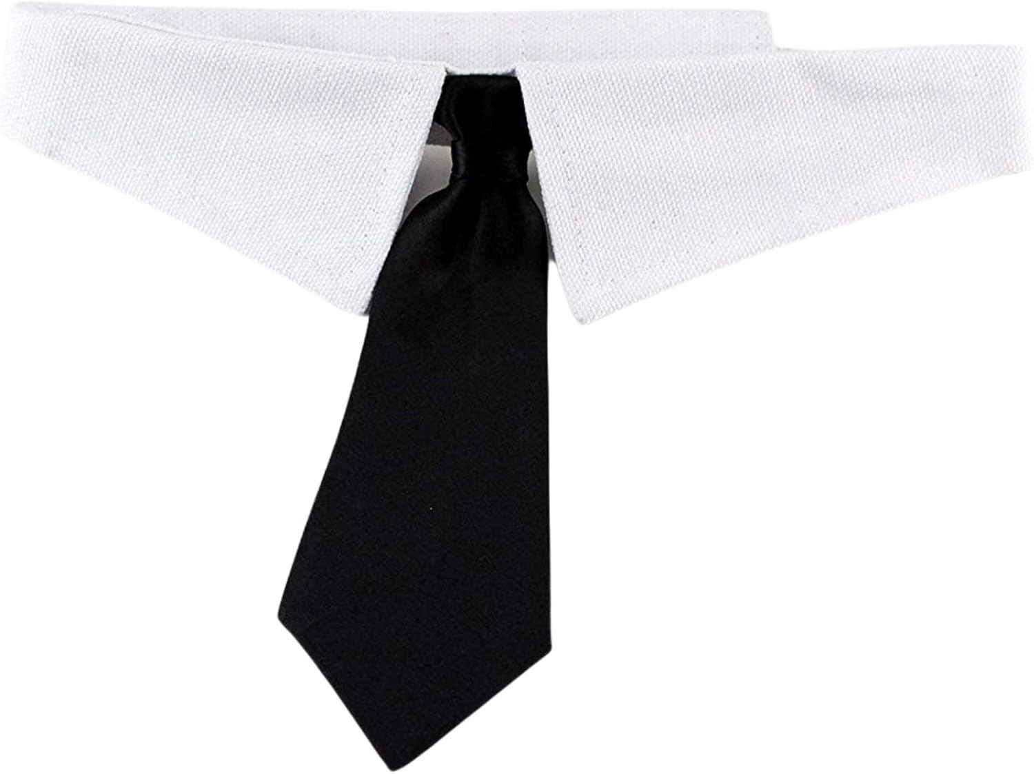 Midlee Formal Black Dog Tie 26-31 Neck (XXX-Large)