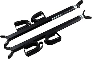 Great Day Quick-Draw Overhead Gun Rack - for UTVs with Roll Bar Depth of 10-15in - Black Powder-Coated Finish - 2 Gun Model, QD854-OGR