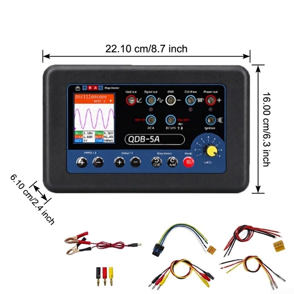 ReachMall Digitaler Kfz Prüfgerät 7 Modi Multimeter