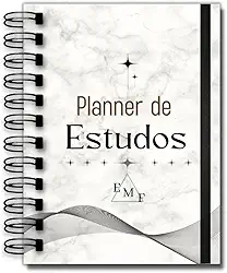 EMF Planners, Planner de Estudos EMF - Mármore - Planejamento estratégico - A5