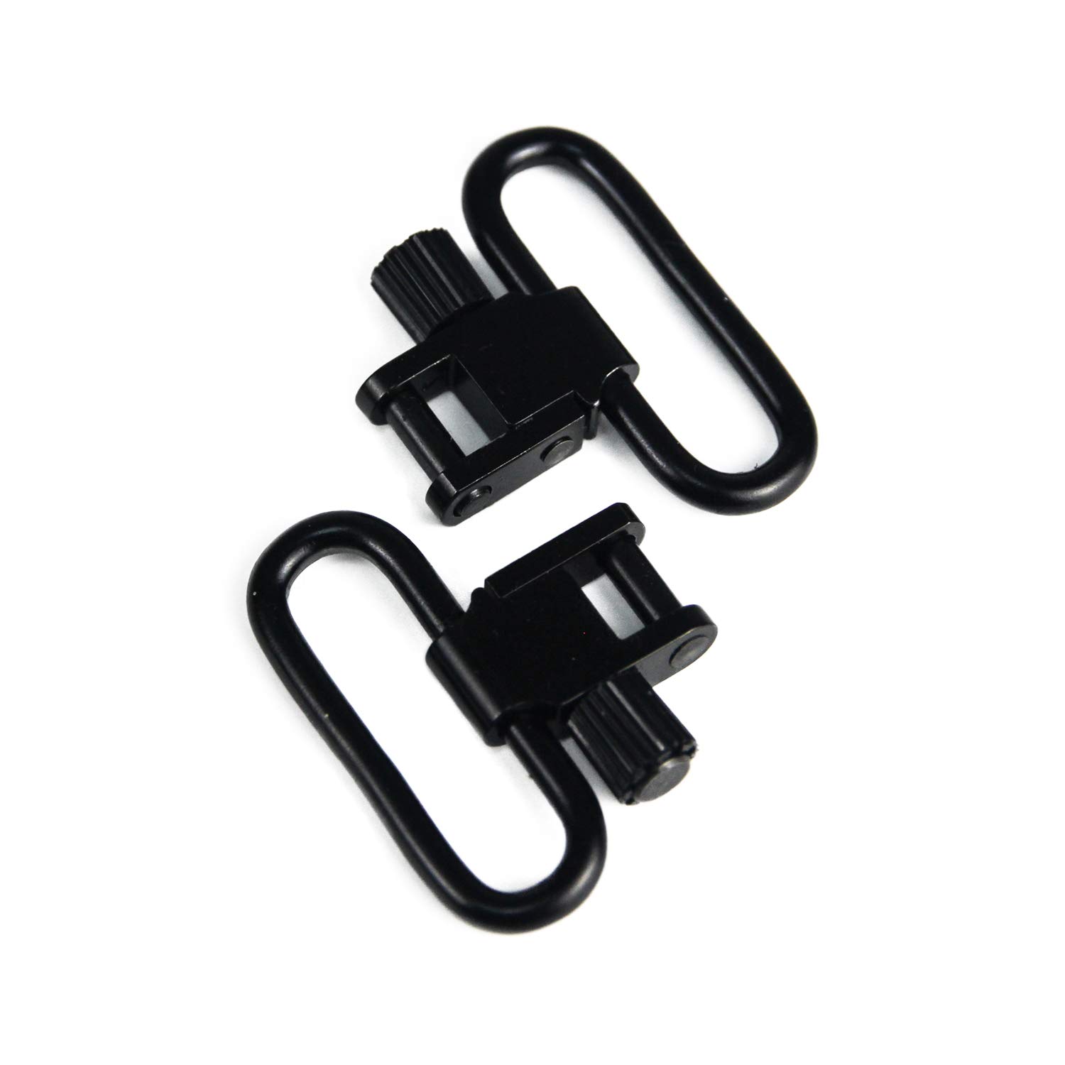 GUGULUZA 2 pezzi 3,2cm sgancio rapido anelli per chinghia, Metallo, Gun Sling Swivel