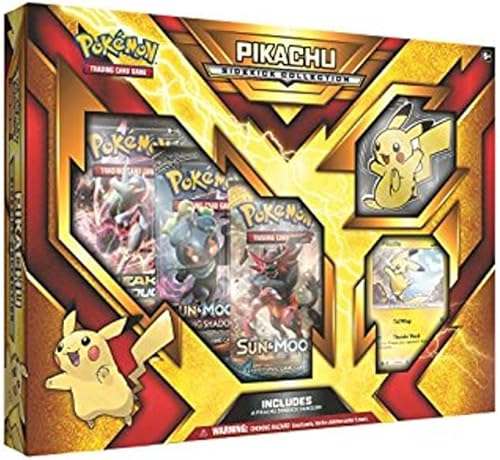 Pokemon Pikachu Sidekick Colección de tarjetas para intercambiar