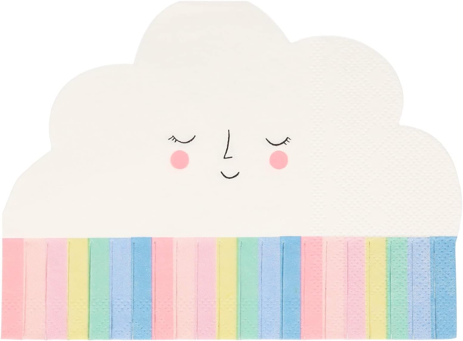 Cloud Napkins (Pack of 20), Cloud Shaped Paper Napkins, Disposable