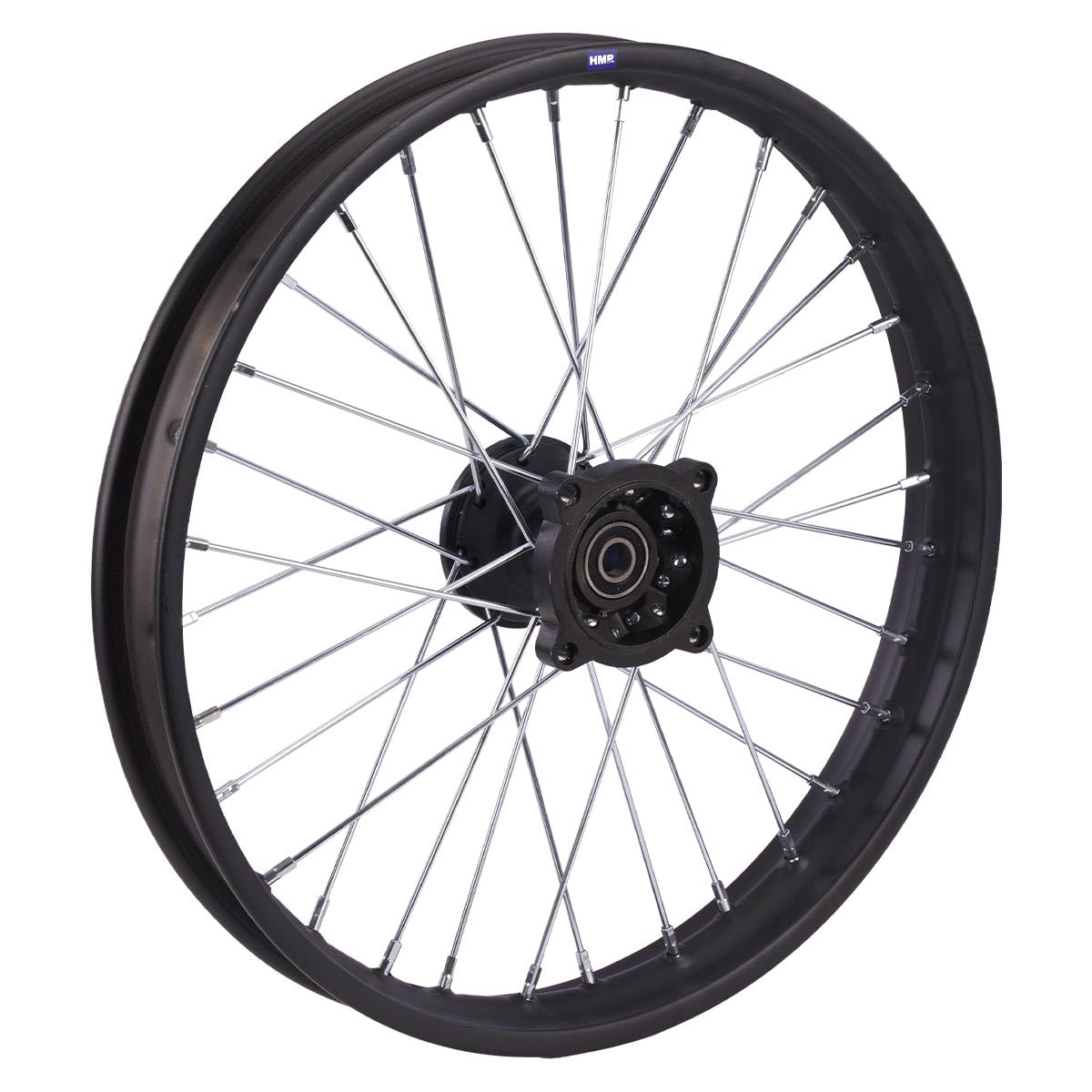 Stahl Felge 17 Zoll vorne Schwarz für 15 mm Achse Dirt Bike Pit Bike