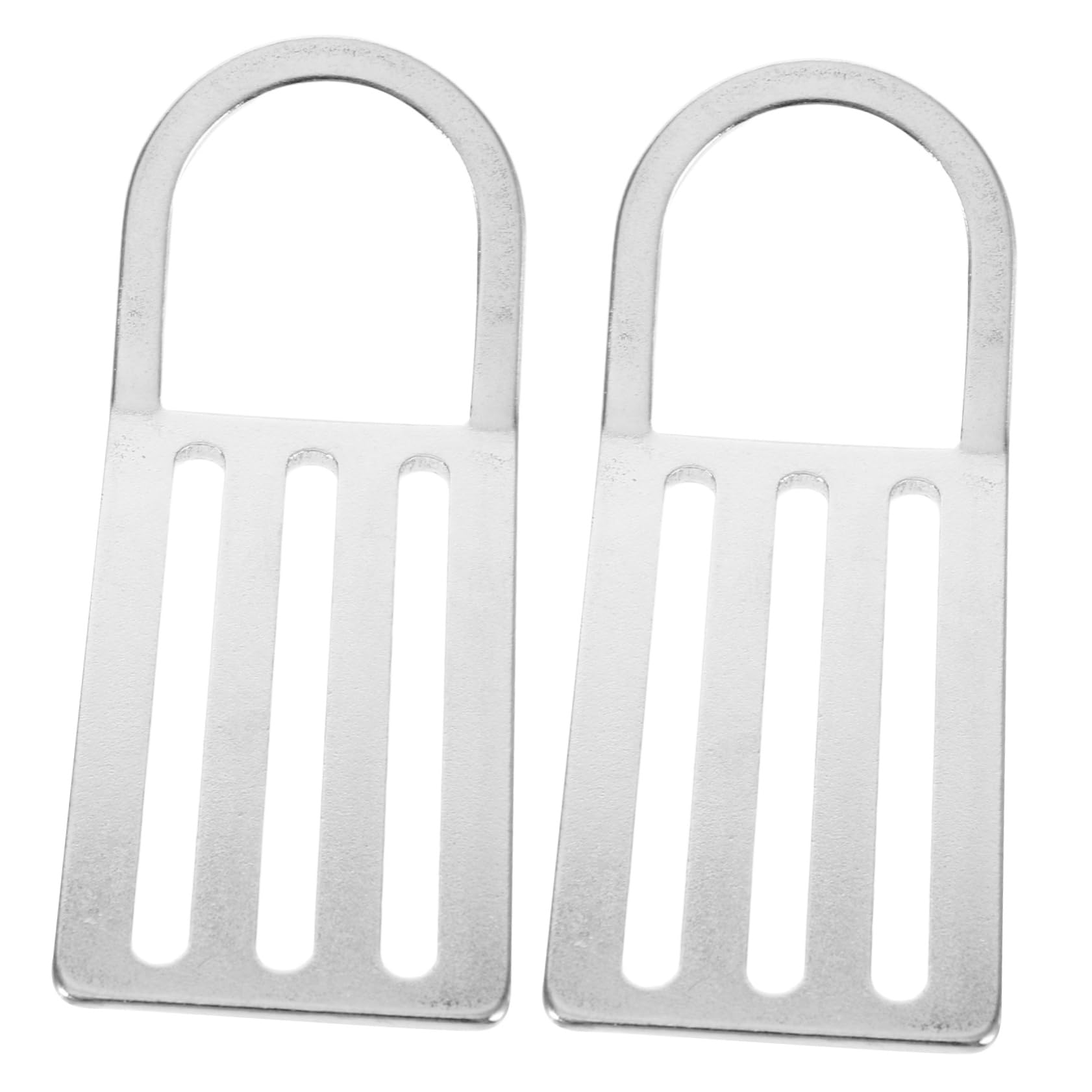 balacoo 2pcs Stainless Steel D Ring Buckle: D Ring for Scuba Diving Weight Belts - Webbing Buckle for Backpacks and Inflatable Paddle Boards