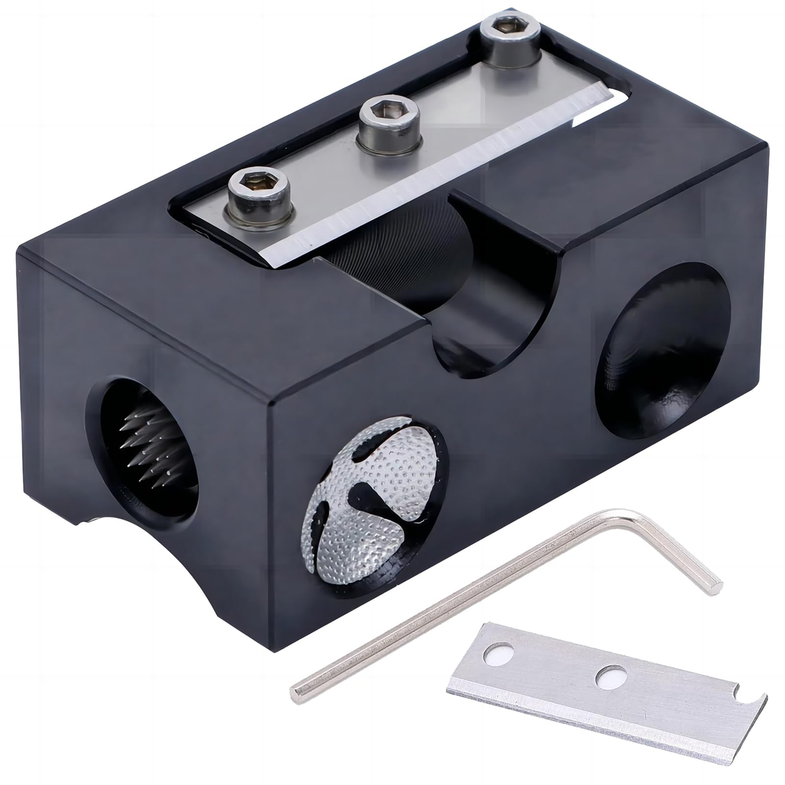 8 in 1 Billiard Tip Tool, Multifunctional Tip Repair Shaper, Cue Pinprick Blade Accessory, Billiards Pool Cue Puntali Repair Tool