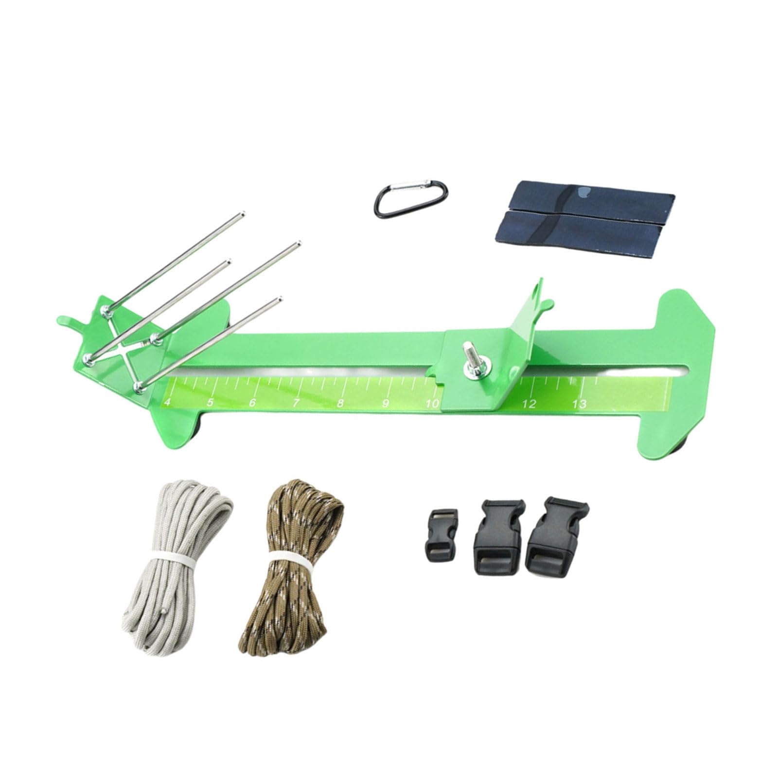 Buxuaaaa Stainless Steel Paracord Bracelets Maker Stainless Steel Braiding Tool for Wristbands Bracelets Weaving Crafting Weaving Making Cord Tool
