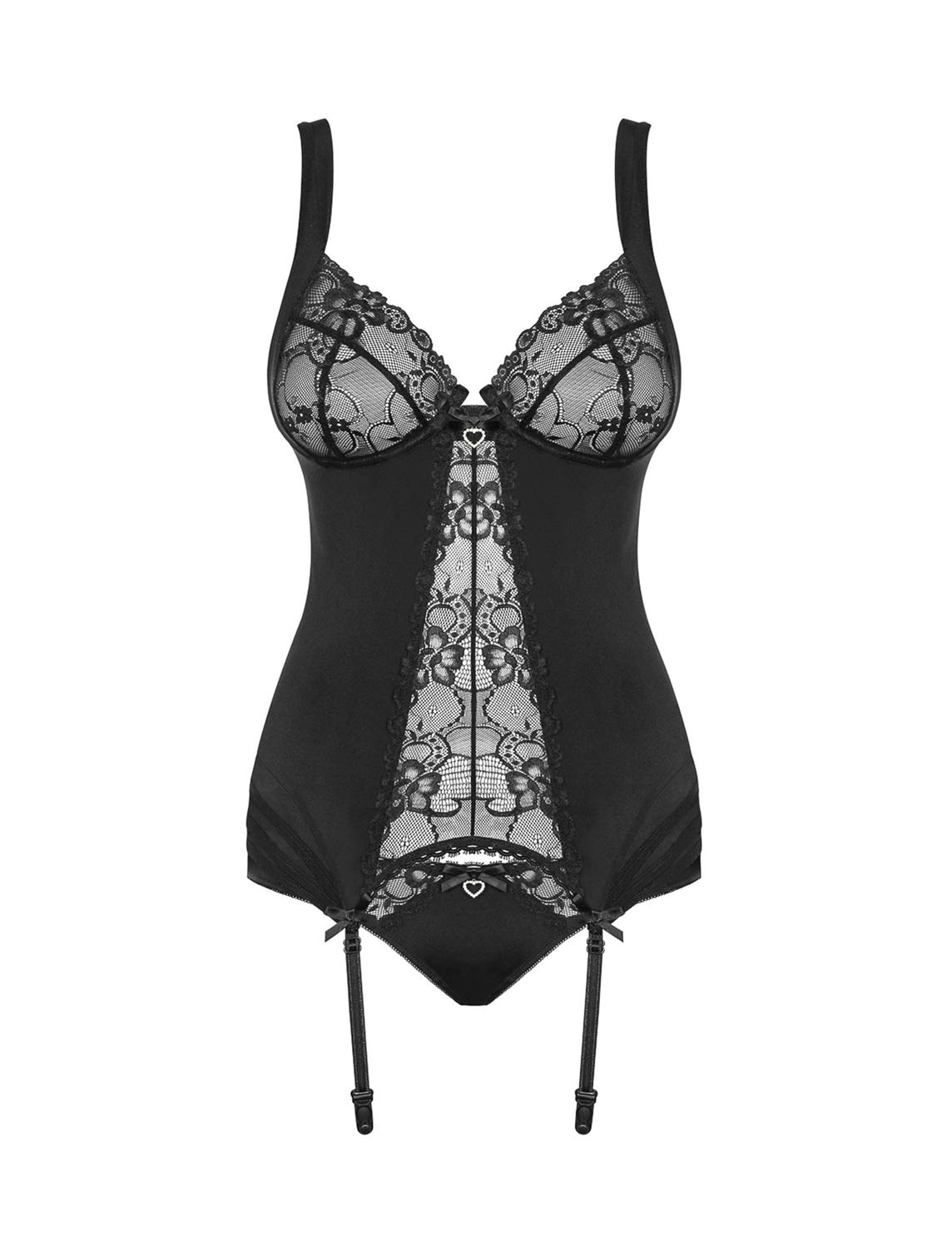 Obsessive Damen Strapscorsage mit Slip M289