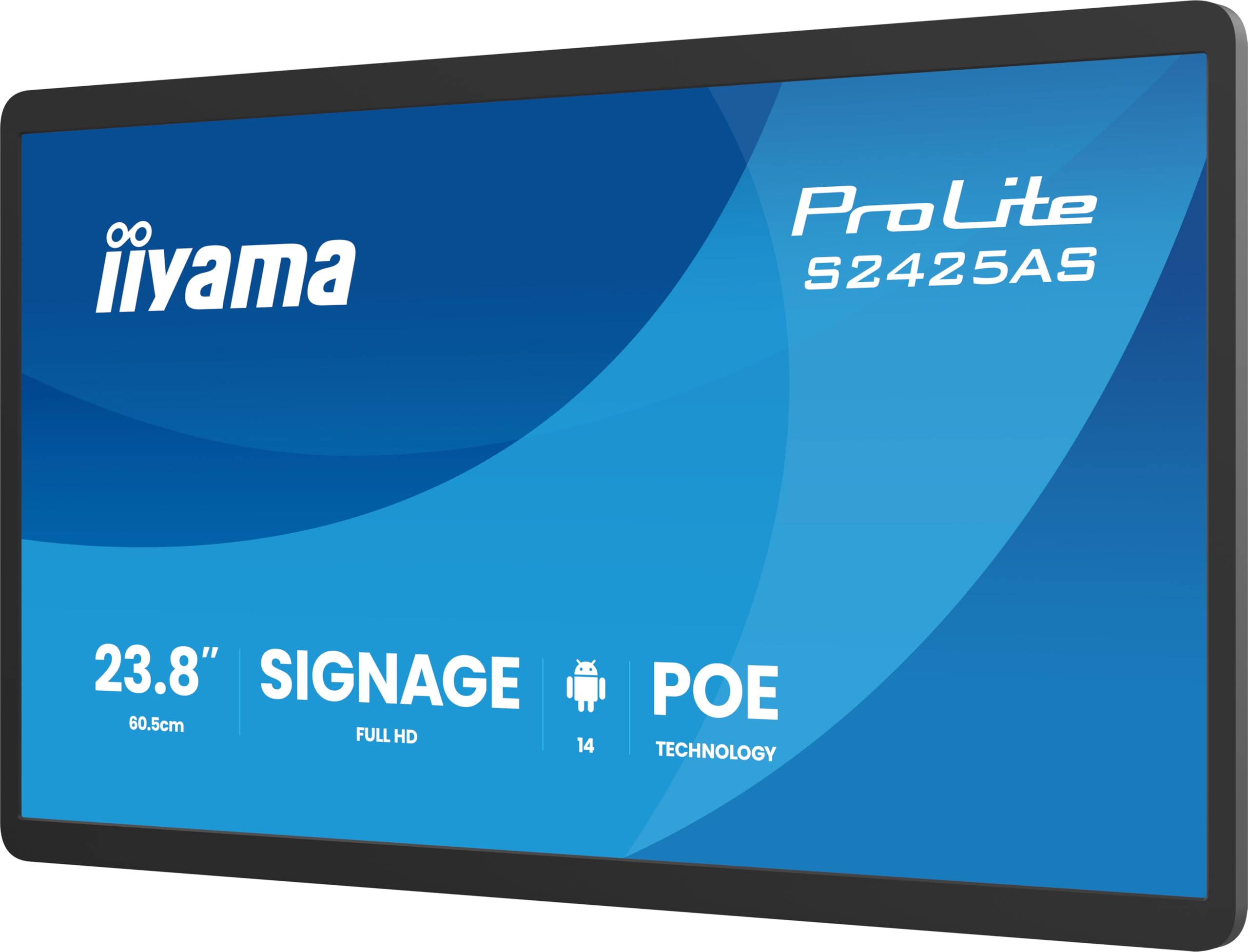 iiyama Prolite S2425AS-B1P Full-HD IPS Signage Display Android