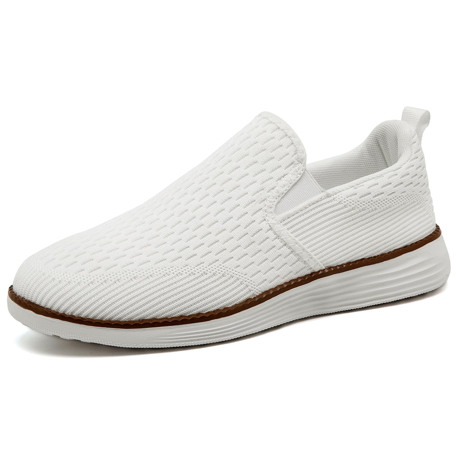 ZGPWZWL Schuhe Herren Slipper Slip on Sneaker Loafer Mokassins Turnschuhe Leichte Sommerschuhe Anzugschuhe Atmungsaktive Business Freizeitschuhe Schlupfschuhe