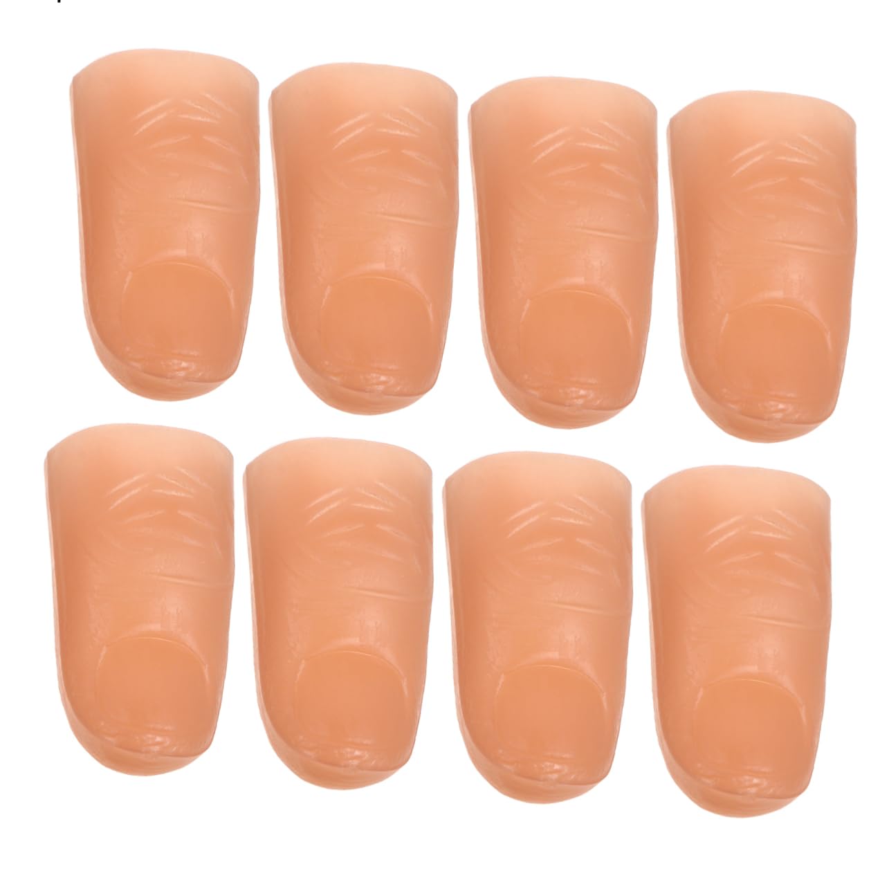 VICASKY 8 Sets Finger Light Finger Lamp Toy Simulated Thumb Lamp Trick Props Halloween Props Thumb Tip Toy Halloween Light LED Finger Lamp