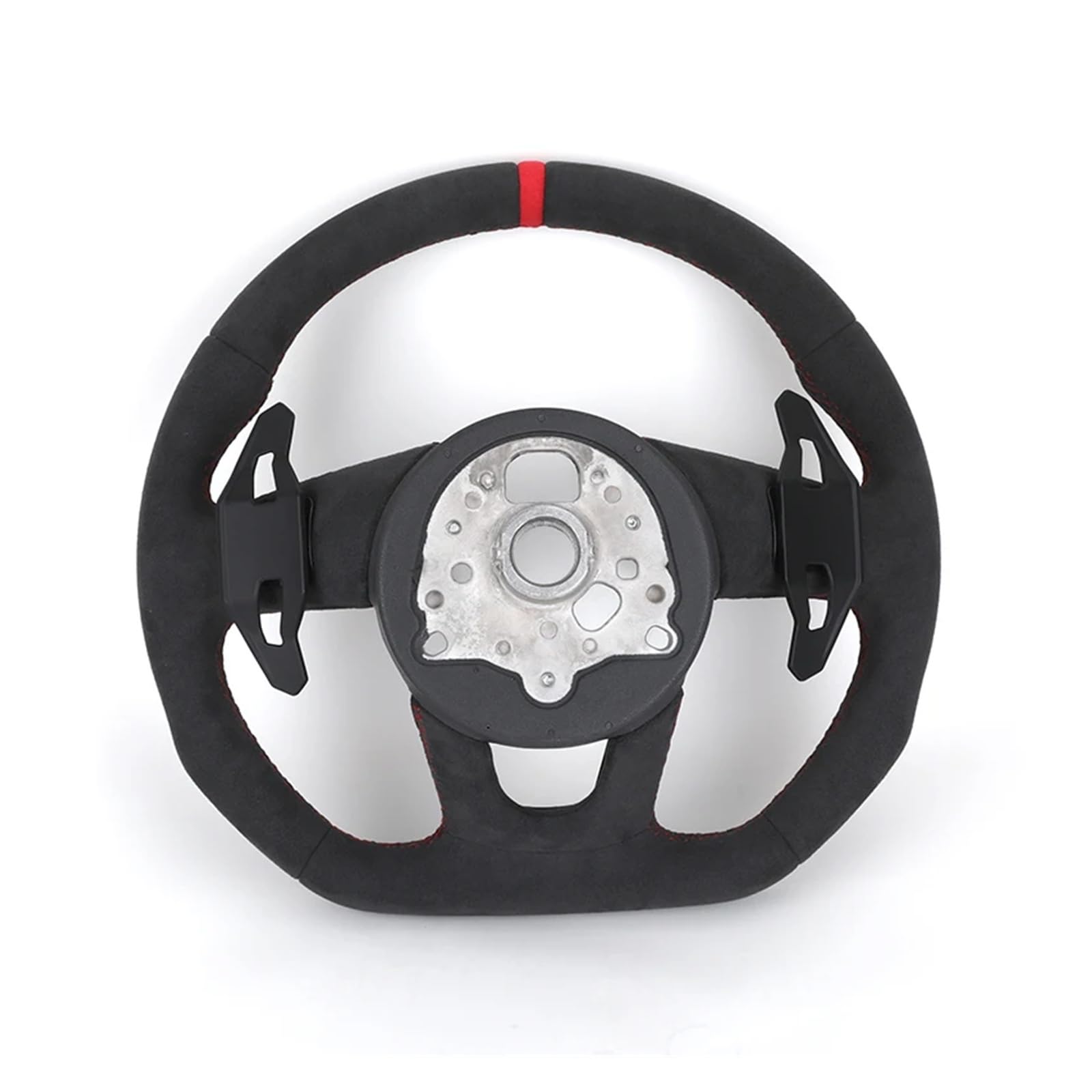 Amazon | レッドトップストリップフルアルカンターラステアリング