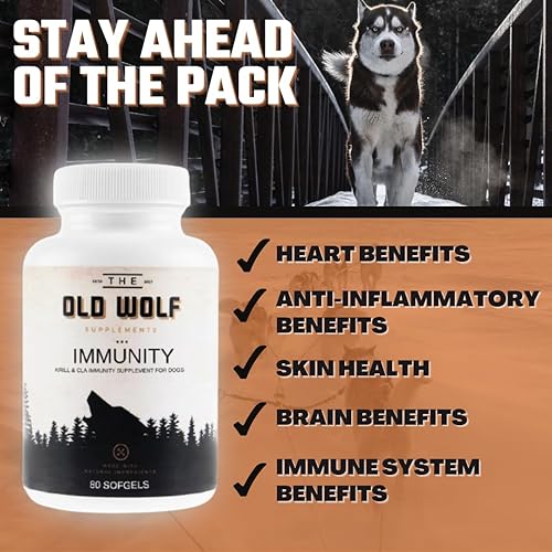 Miniatura 2 de Immunity (Pack Leader) Multivitaminas 8 en 1: vitaminas esenciales para perros, probióticos para mejorar la salud general, vitaminas para la piel y